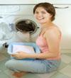 Bí quyết giặt sạch quần áo bằng máy giặt 